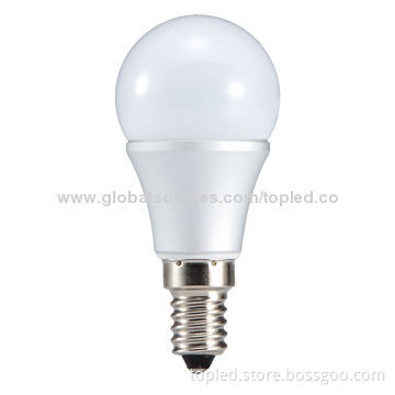 5W LED Bulb, 85 to 265V Voltages, 5,600 to 7,200/2,800 to 3,500K Color Temperature, 30,000H Lifespan